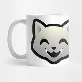 White Kitty Mug